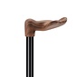 MultiMotion Ergonomische wandelstok met anatomisch handvat en houtprint – Rechts