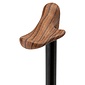 MultiMotion Ergonomische wandelstok met anatomisch handvat en houtprint – Links