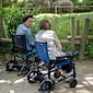 e-Ability SplitRider Ultra Light elektrische rolstoel opvouwbaar- Blauw