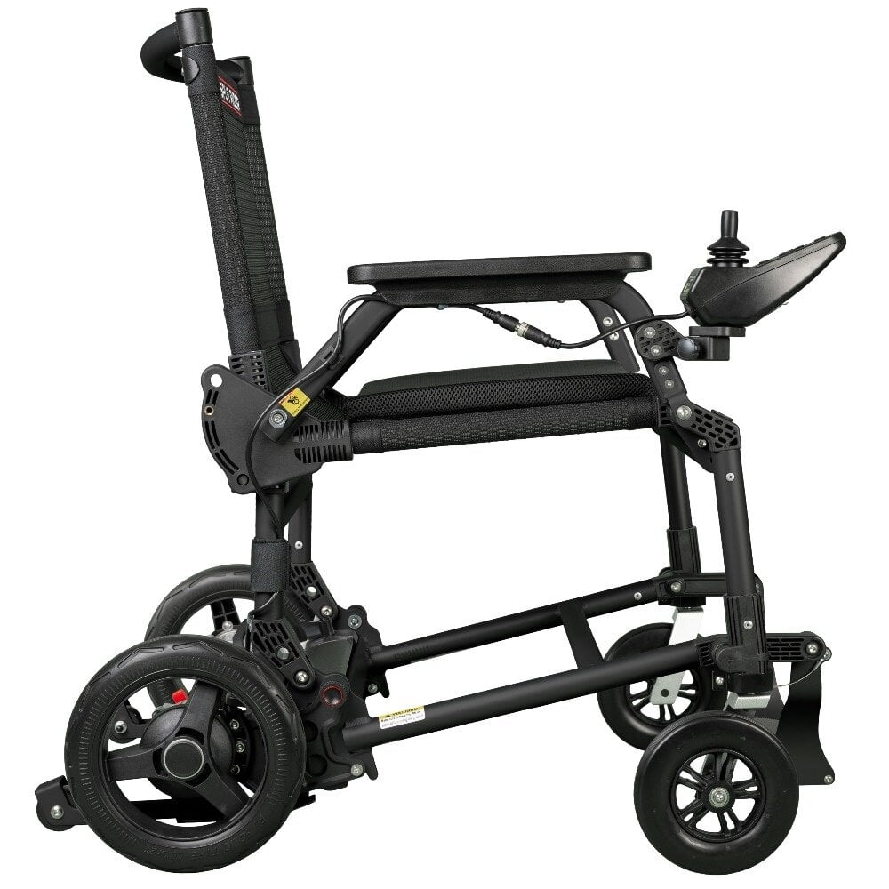 e-Ability SplitRider Ultra Light elektrische rolstoel opvouwbaar- Zwart