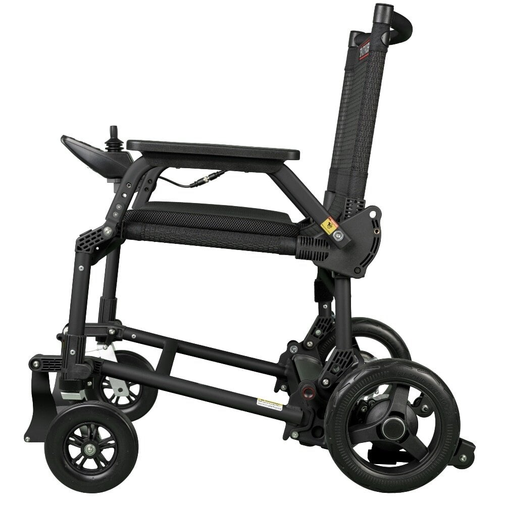 e-Ability SplitRider Ultra Light elektrische rolstoel opvouwbaar- Zwart