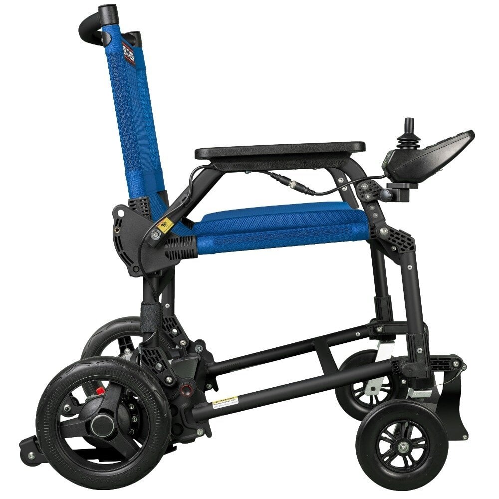 e-Ability SplitRider Ultra Light elektrische rolstoel opvouwbaar- Blauw