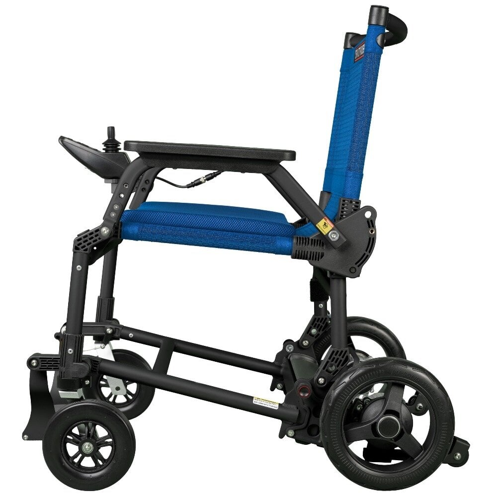 e-Ability SplitRider Ultra Light elektrische rolstoel opvouwbaar- Blauw
