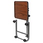 MultiMotion MultiMotion opvouwbare bedtafel op wielen - Walnoot