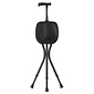 MultiMotion MultiMotion wandelstok met zitje - Zwart