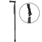 MultiMotion MultiMotion wandelstok en nordic walking in één - Zwart