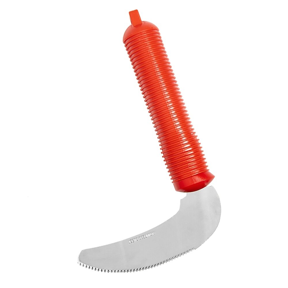 MultiMotion Mes gehoekt rood - Aangepast bestek - verdikt, extra grip