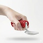 MultiMotion Meebewegende lepel met verdikt handvat, rood