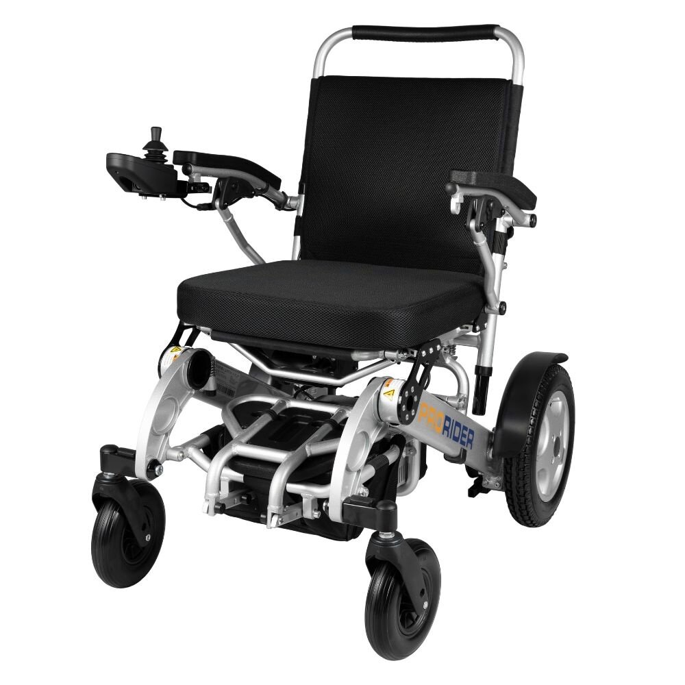 e-Ability ProRider RS elektrische rolstoel opvouwbaar met sta-op functie