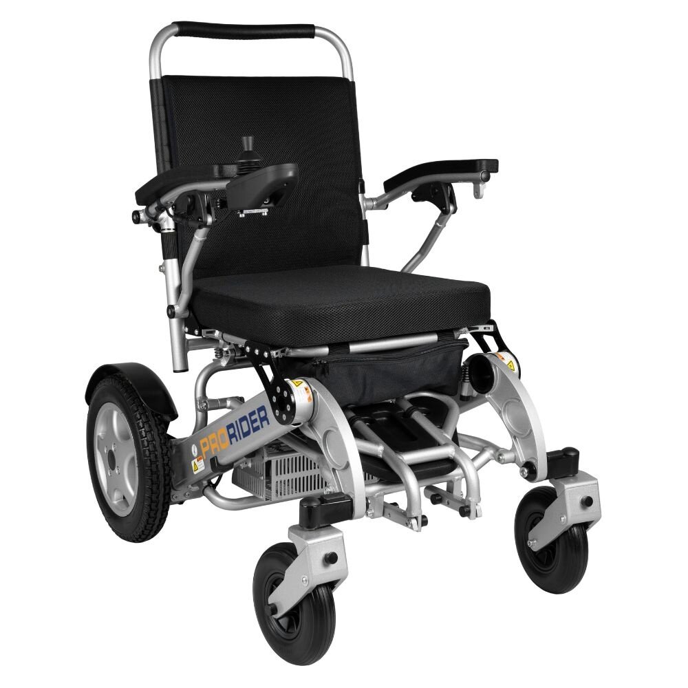 e-Ability ProRider SF elektrische rolstoel opvouwbaar en deelbaar in 2 delen