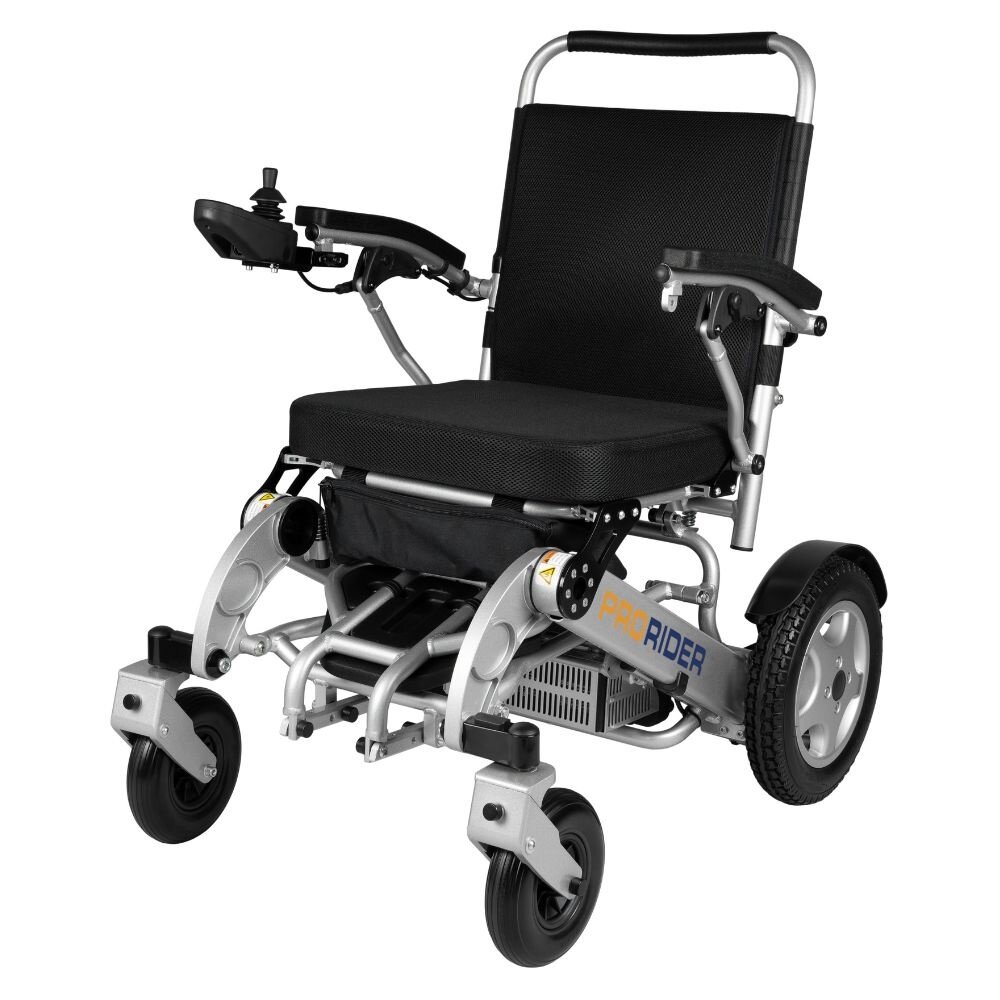 e-Ability ProRider SF elektrische rolstoel opvouwbaar en deelbaar in 2 delen
