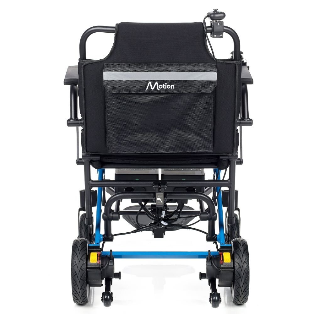 Motion Healthcare Electron lichtgewicht opvouwbare elektrische rolstoel  - Blauw