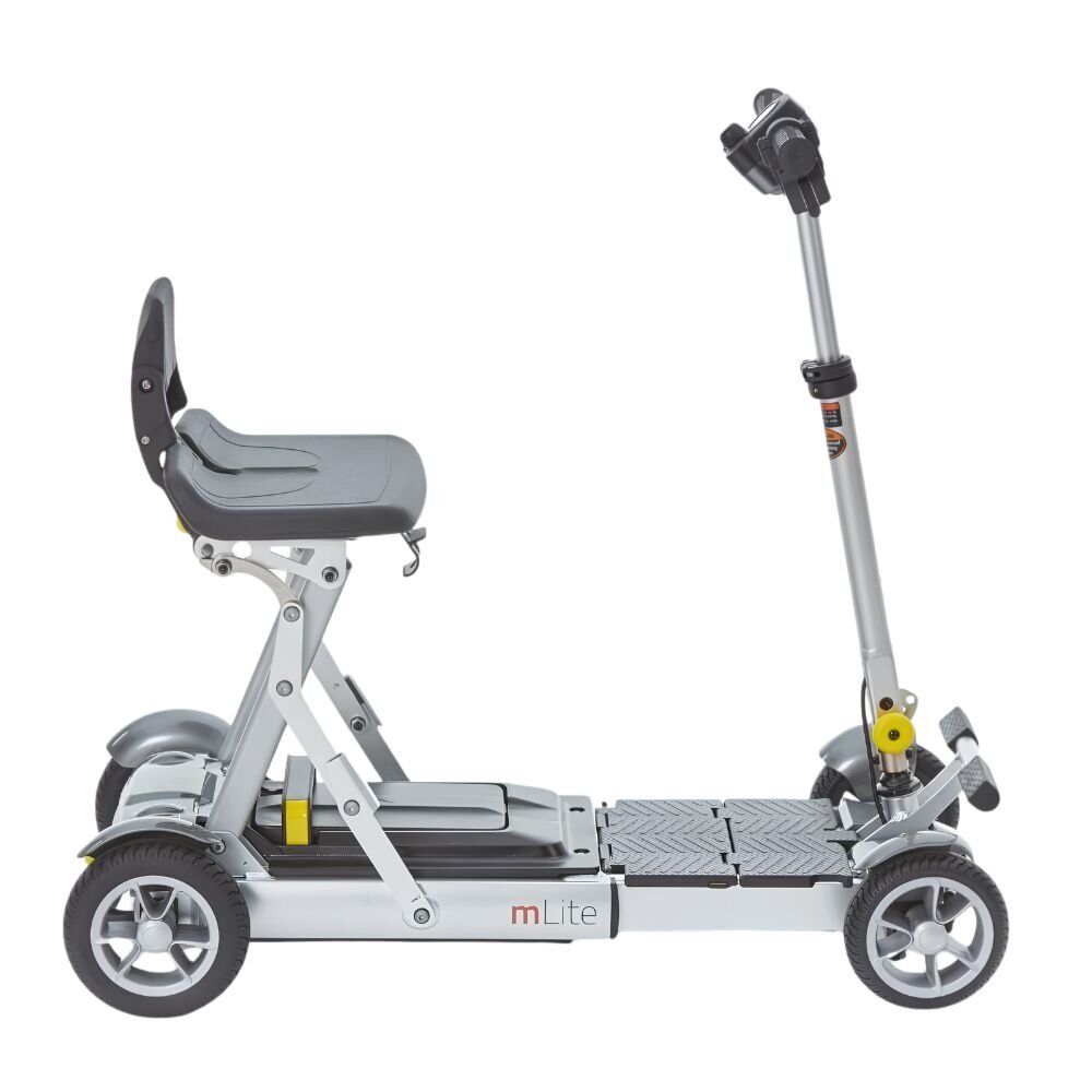 Motion Healthcare mLite lichtgewicht opvouwbare scootmobiel - Grijs