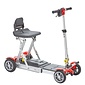 Motion Healthcare mLite lichtgewicht opvouwbare scootmobiel - Rood
