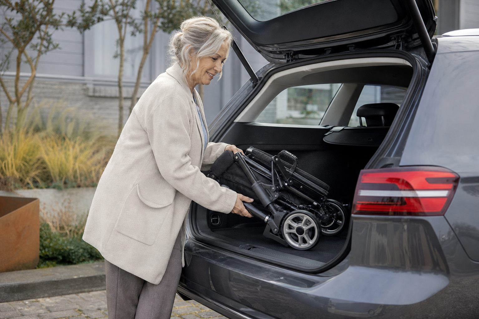 Lichtgewicht rollator meenemen in de auto