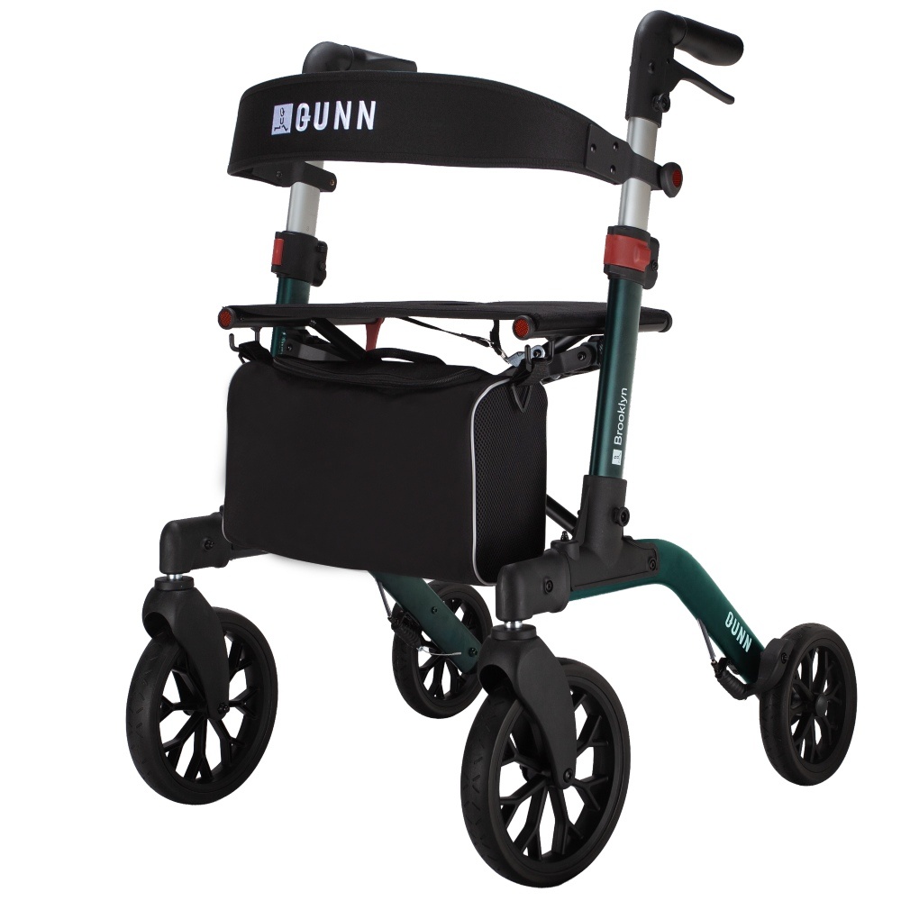 Qunn Qunn Brooklyn rollator met softwielen - Groen