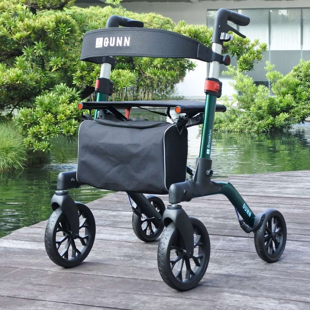 Qunn Qunn Brooklyn rollator met softwielen - Groen