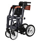 Uplivin Uplivin Glide 2-in-1 rollator en transportstoel – Zwart