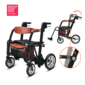 Uplivin Uplivin Glide 2-in-1 rollator en rolstoel – Zwart