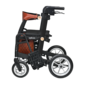 Uplivin Uplivin Glide 2-in-1 rollator en rolstoel – Zwart
