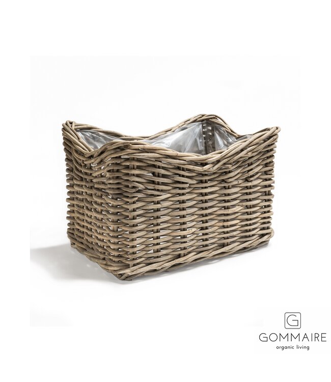 Planter basket Nicolas - Rectangular - L110 x W55 - H70 CM