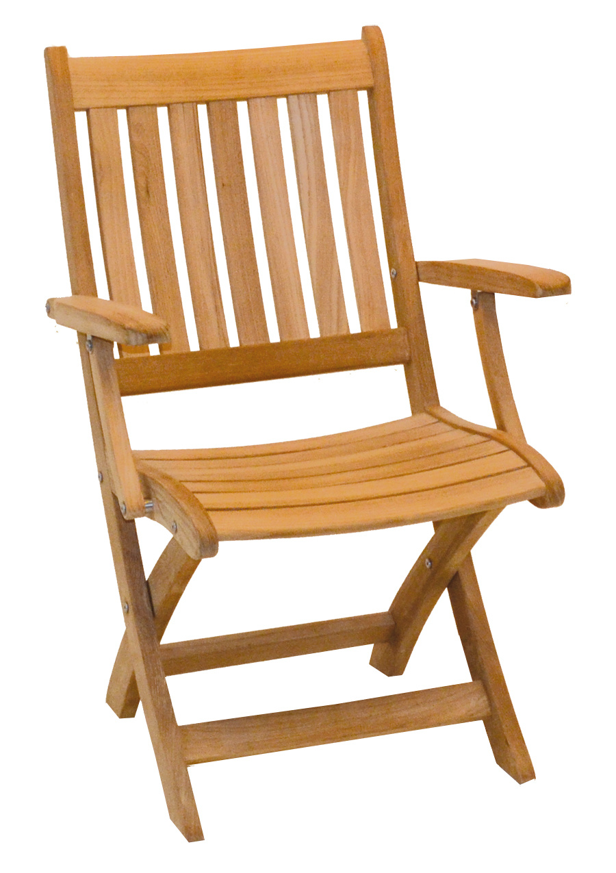 Alexia folding armchair vouwstoel klapstoel kopen Traditional Teak 't