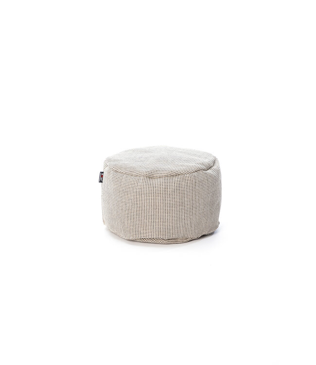 Dotty ronde poef - Beige - Ø50cm
