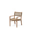Armchair Fiona - Teak Natural Grey / Wicker