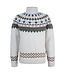Barbour Roose Fair Isle Rollneck herentrui - Whisper White