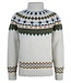 Barbour Roose Fair Isle Rollneck herentrui - Whisper White