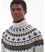 Barbour Roose Fair Isle Rollneck herentrui - Whisper White