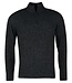 Barbour Essential Tisbury half zip - Black