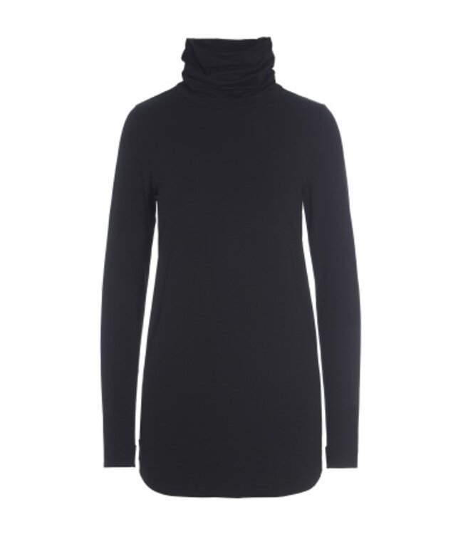 Shirt high neck - Black