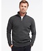 Barbour Essential Lambswool half zip - Charcoal