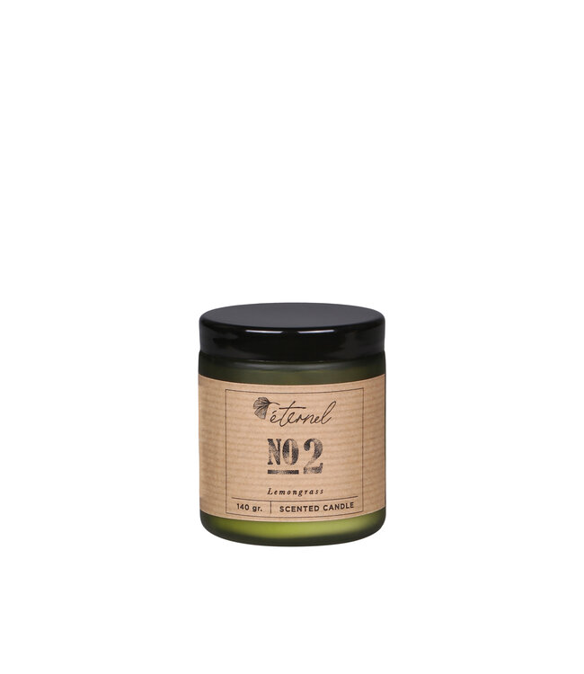 Lemongrass scented candle