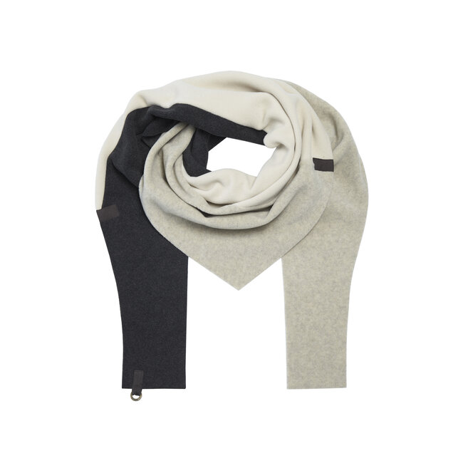Triangle scarf patch softblack/sand/kit 4100