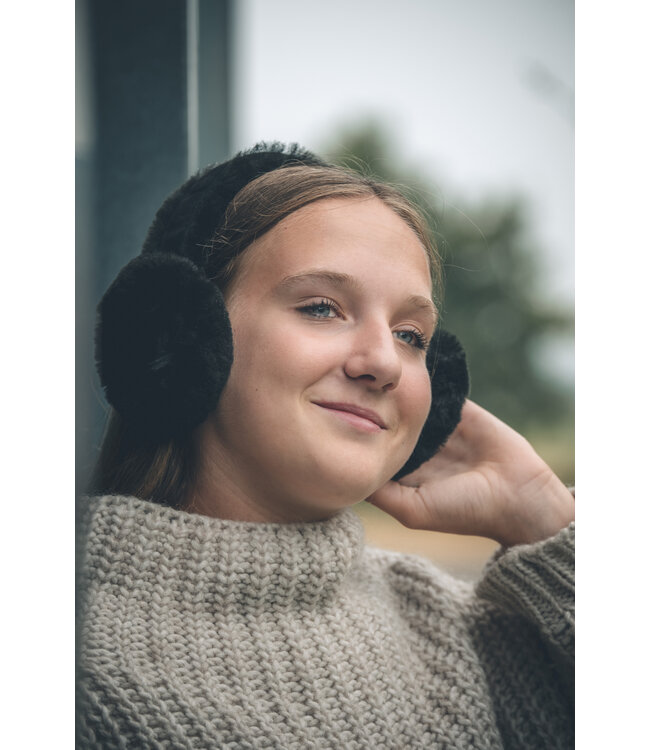 Warmbat Oorwarmers Bilby - Suede Black