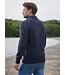 Heren Sweater - Zip Neck - Navy Slate