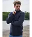 Heren Sweater - Zip Neck - Navy Slate