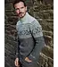 Heren Sweater - Jacquard patroon - Granite