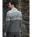 Heren Sweater - Jacquard patroon - Granite
