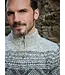 Heren Sweater - Jacquard patroon - Granite