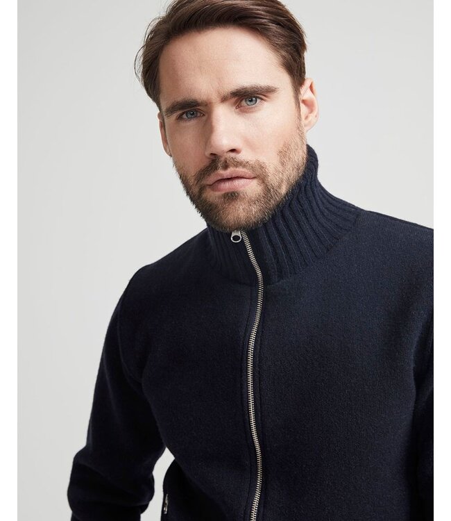 Mans Zip WP - Navy