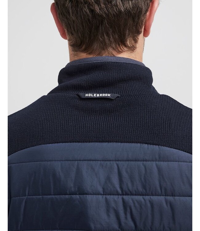 Holebrook Peder Fullzip WP - Windstopper - Navy