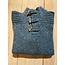 Heren Sweater - Toggled Buttoned - Teal Grey