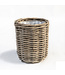 Planter Basket Julia - medium - Ø50/55xH65 cm - CL Rattan