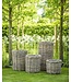 Planter basket Julia - small - Ø50/55xH65 cm - CL Rattan