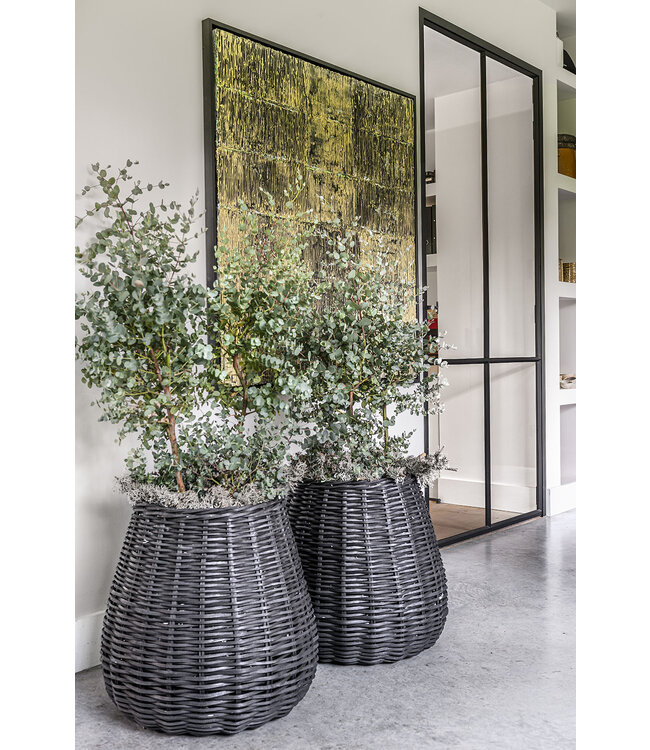 Gommaire Palm planter basket - Large - Ø75 X H75