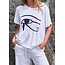 Tee Eye Print - White - 96086