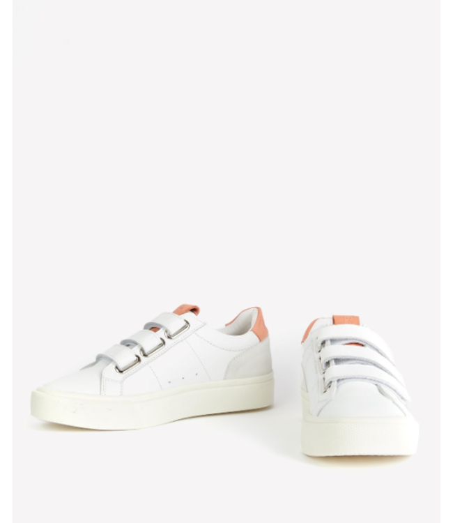 Barbour - Georgie - Sneakers - Wit/Peach